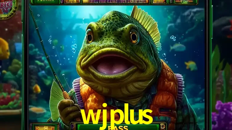 Personagem de peixe pescador do popular jogo de slot com tema de pescaria, uma das emocionantes opções de caça-níqueis para jogar e ganhar no cassino wjplus.