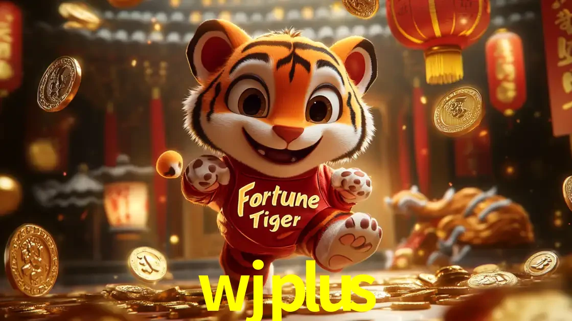 O alegre personagem do Fortune Tiger correndo sobre um caminho de moedas de ouro, simbolizando os grandes prêmios e a diversão do popular jogo de slot do wjplus.