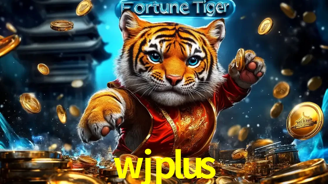 Imagem promocional do jogo de slot Fortune Tiger, com um tigre majestoso em traje tradicional cercado por uma fortuna em moedas de ouro, disponível agora no cassino wjplus.